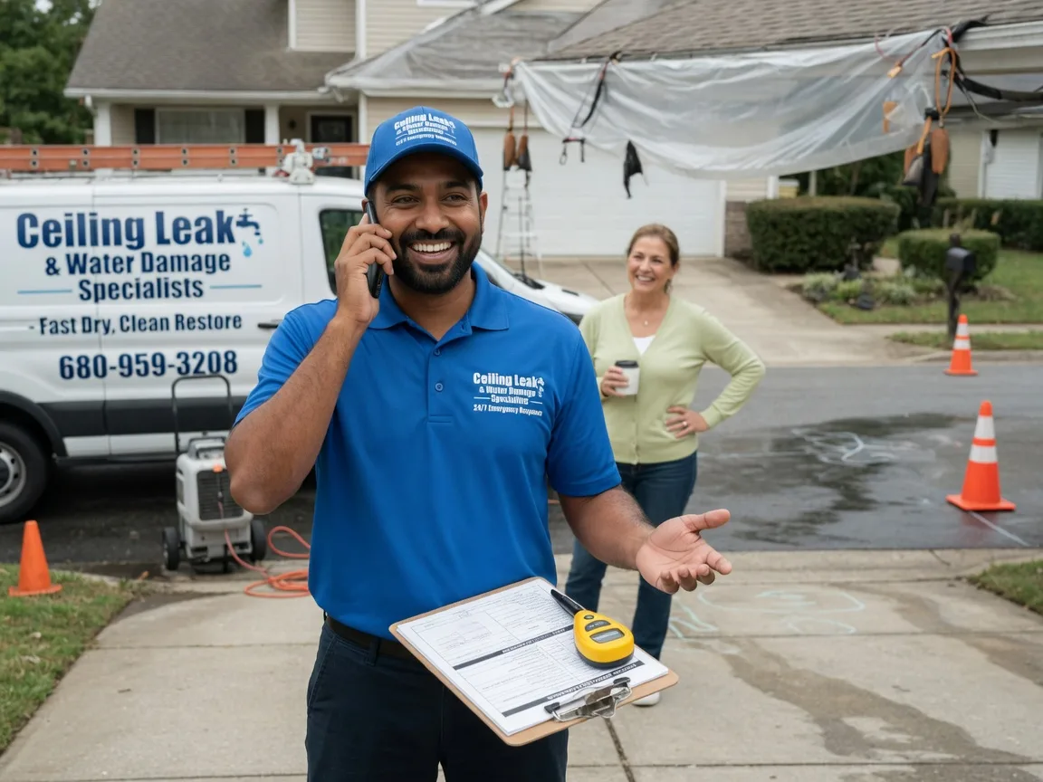 Ceiling Leak Cleanup Scottsville, VA FAQs